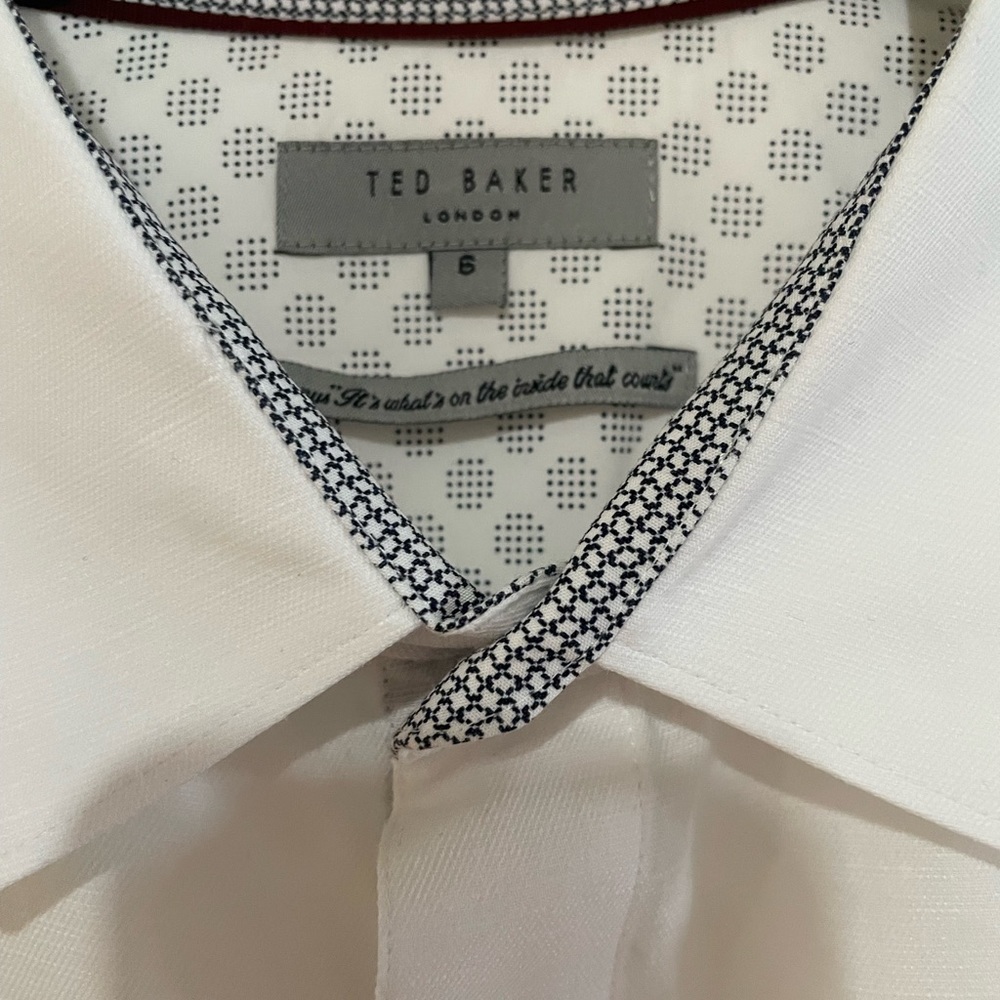 Ted Baker London Linen Blend Button Down - Picture 4 of 10